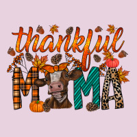 Thankful Mama Cow Ladies Tee | Teevron