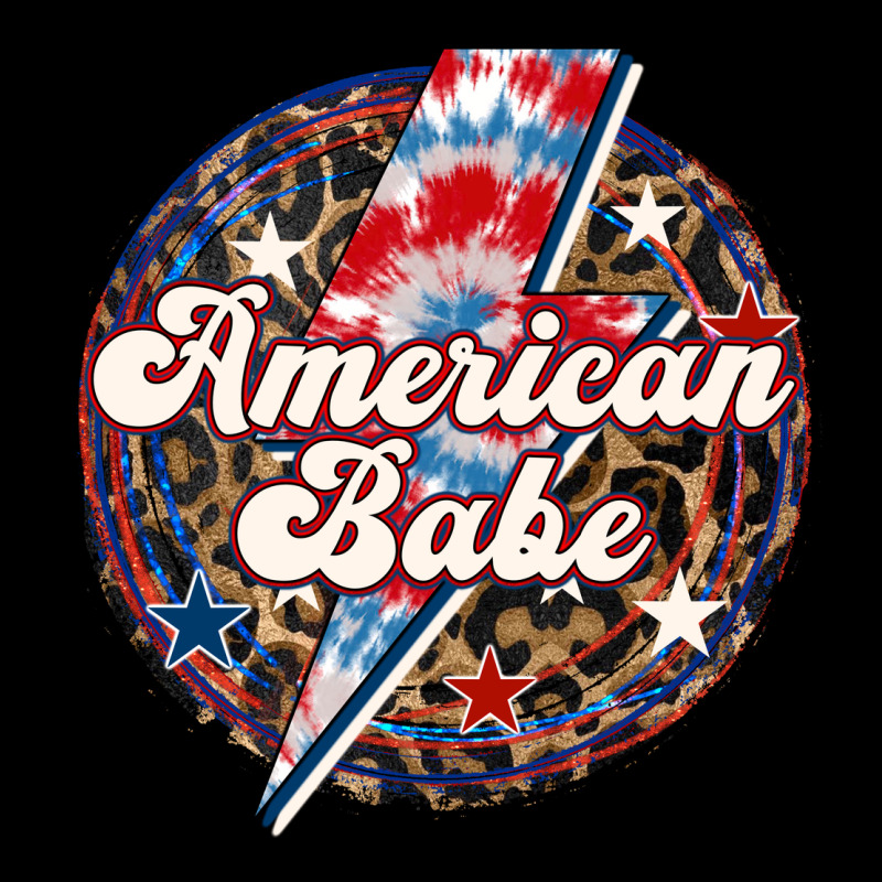 Western American Babe Patriotic Premium Tee by LillyAllenDesigns | Teevron