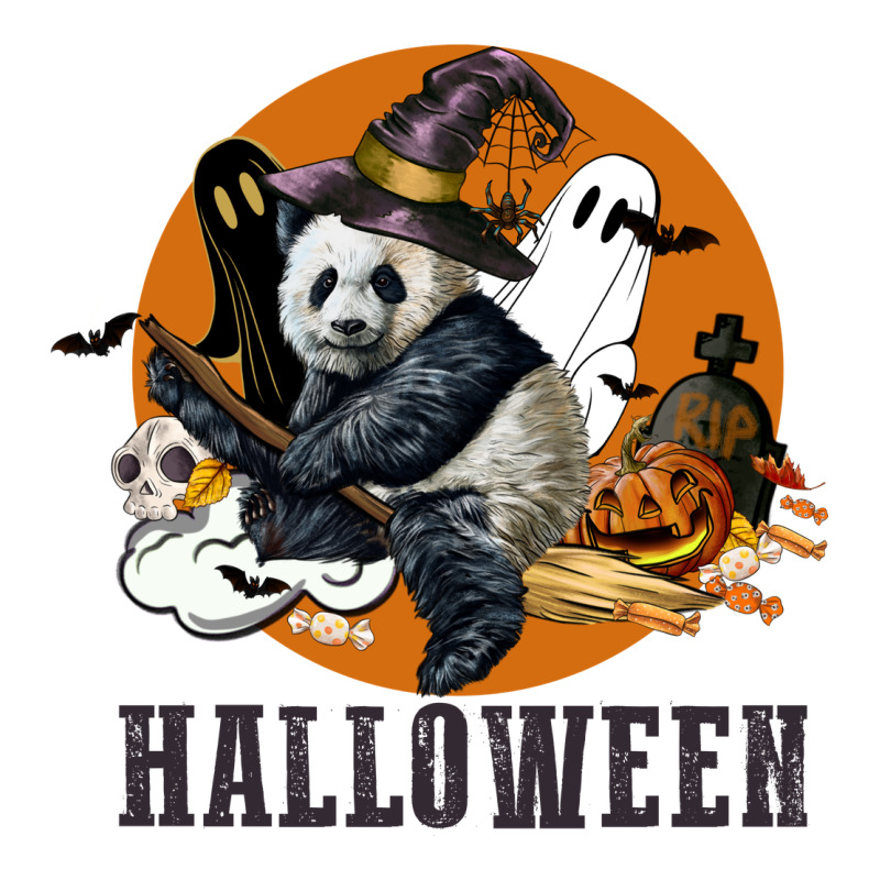 Hallowen Panda Urban Heavy Tee by LillyAllenDesigns | Teevron