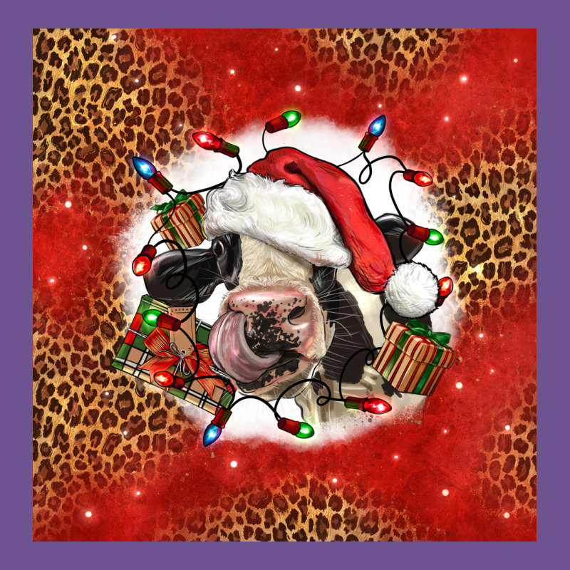 Christmas Cow Vintage Tee by LillyAllenDesigns | Teevron
