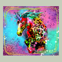 Colorful Unicorn Horse Ladies Tee | Teevron
