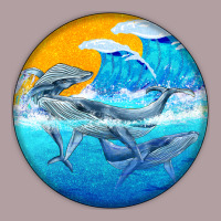 Humpback Whale Vintage Hoodie | Teevron