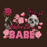 Valentine Babe Valentine's Day Skull Heavy Core Tee | Teevron