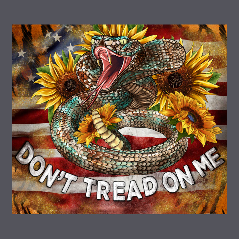 Rattle Snake Don't Tread On Me Tumbler Vintage Hoodie by BarkalooDesign | Teevron