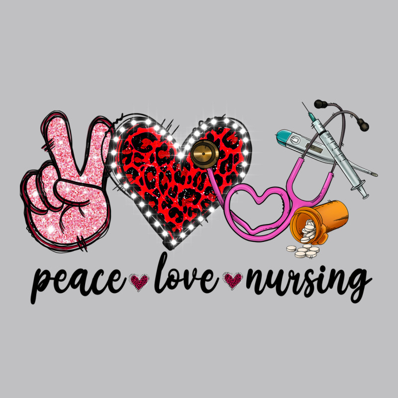 Peace Love Nursing Classic Tee by Jasminsmagicworld | Teevron