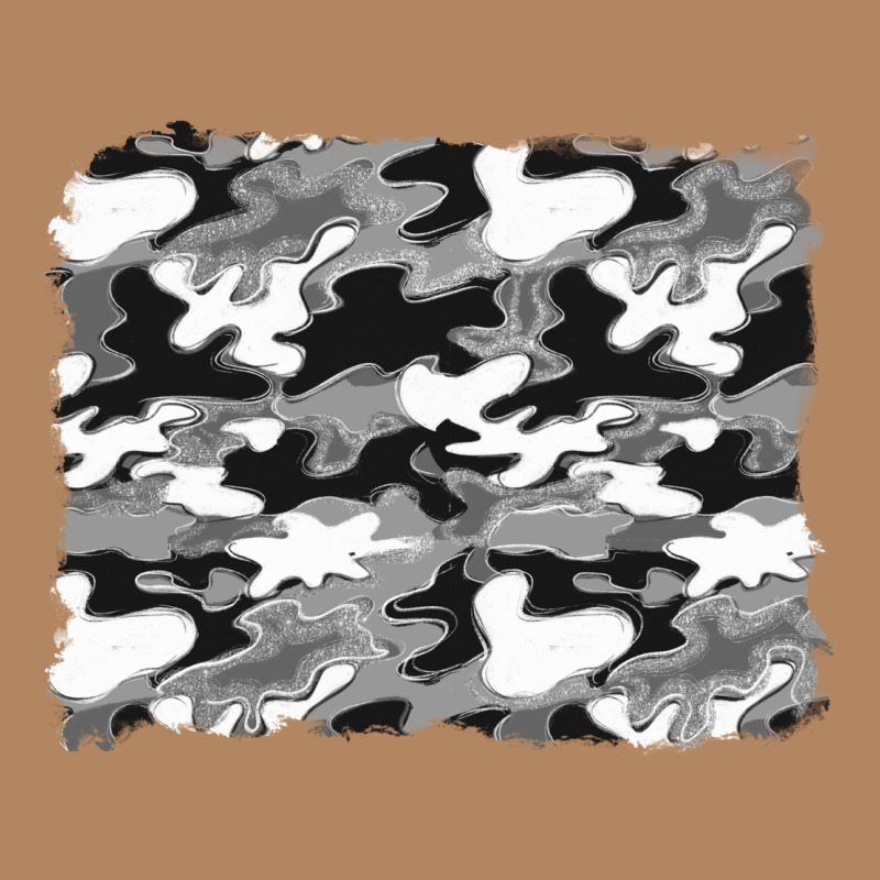 Black And White Camouflage Background Long Sleeve Tee by Artiststas | Teevron
