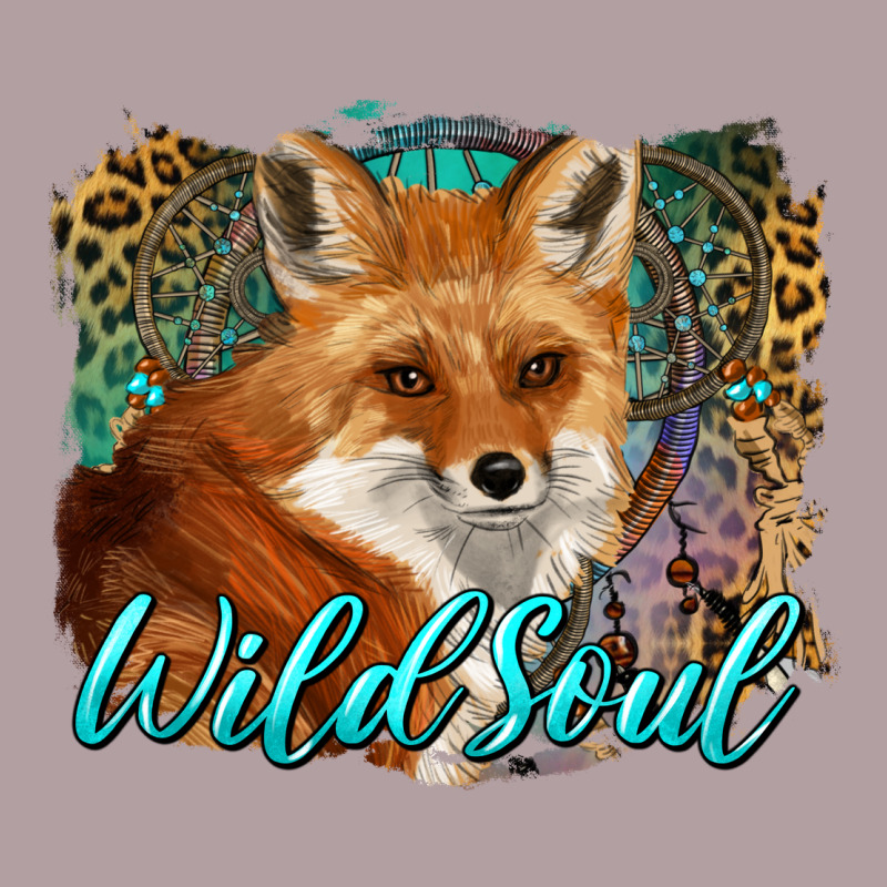 Wild Soul Fox With Dream Catcher Vintage Hoodie by BarkalooDesign | Teevron