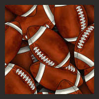 American Football Seamless Pattern Heavy Core Tee | Teevron