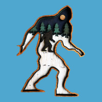 Bigfoot Wood Layered Christmas Premium Hoodie | Teevron