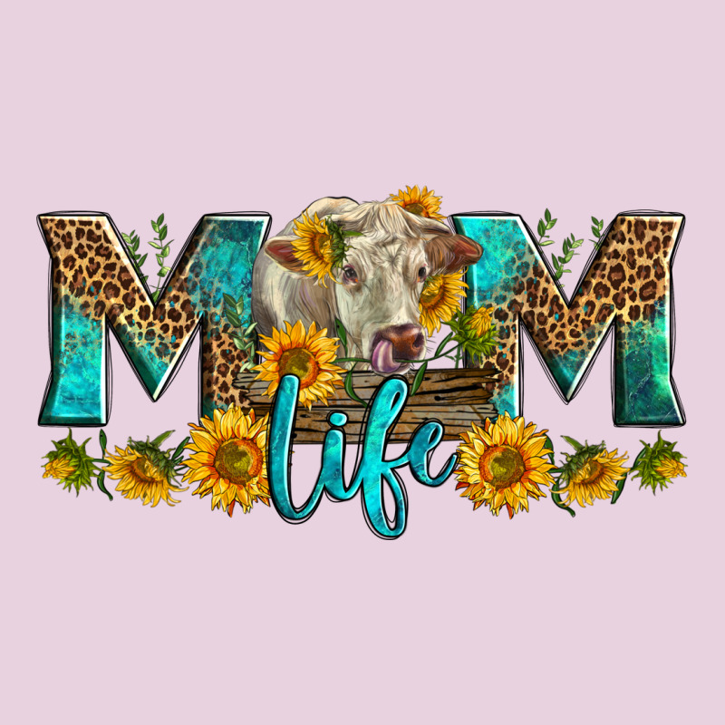 Western Charolais Cow Mom Life Ladies Tee by LillyAllenDesigns | Teevron