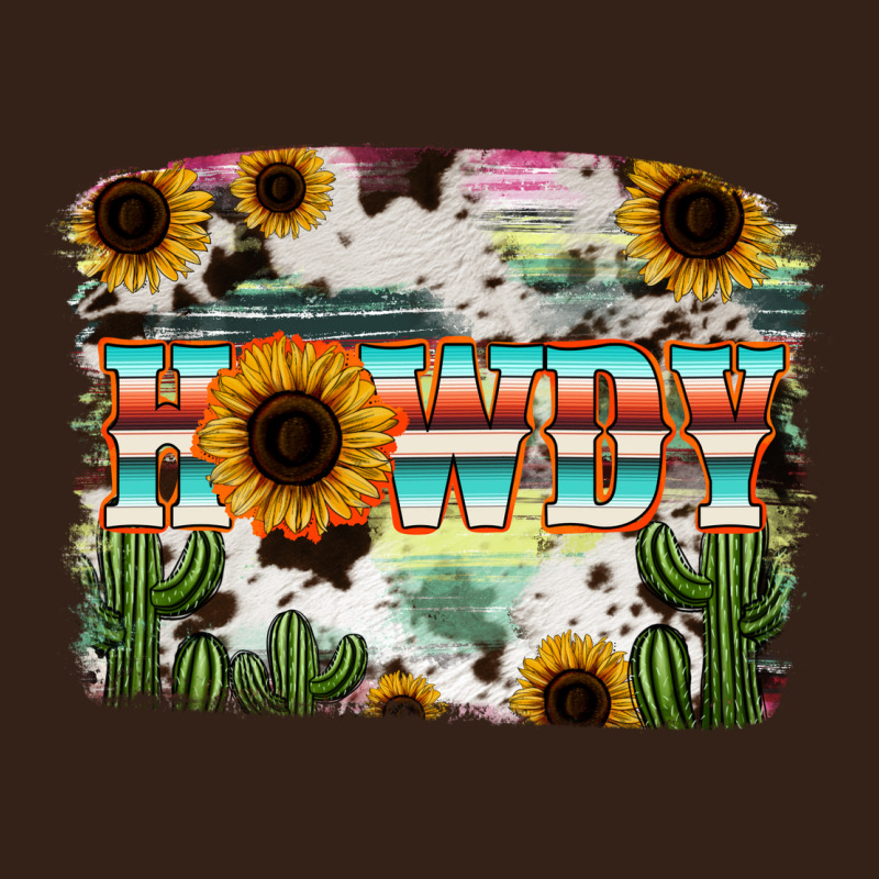Howdy Serape And Sunflower Heavy Core Tee by RanaPortraitStore | Teevron
