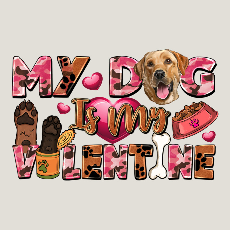 My Dog Is My Valentine Heavy Core Tee by FaDigitalArtStudio | Teevron