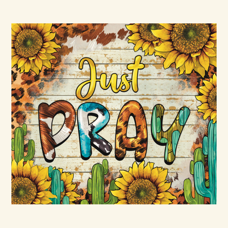 Just Pray Premium Hoodie by BarkalooDesign | Teevron