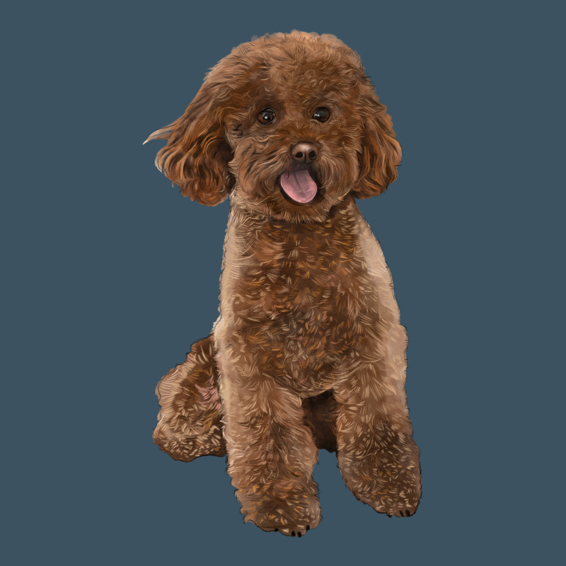 Poodles Dog Lllustrations Urban Heavy Tee by LillyAllenDesigns | Teevron