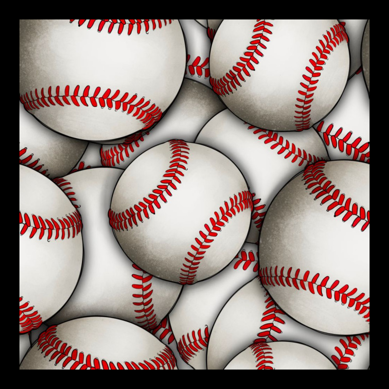 Baseball Seamless Pattern Heavy Core Tee by BundleAndBundleShop | Teevron