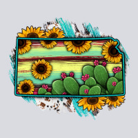 Kansas Map Sunflower Catus Serape Zipper Hoodie | Teevron