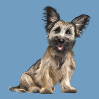 Skye Terrier Dog Illustrations Urban Heavy Tee | Teevron