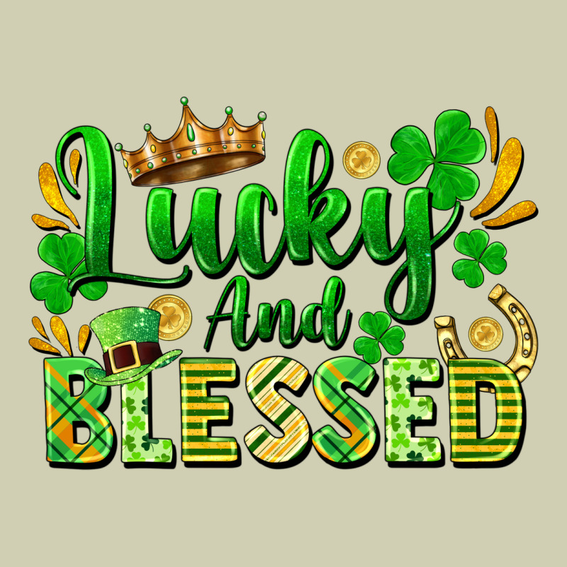 Lucky And Blessed Heavy Core Tee by FaDigitalArtStudio | Teevron