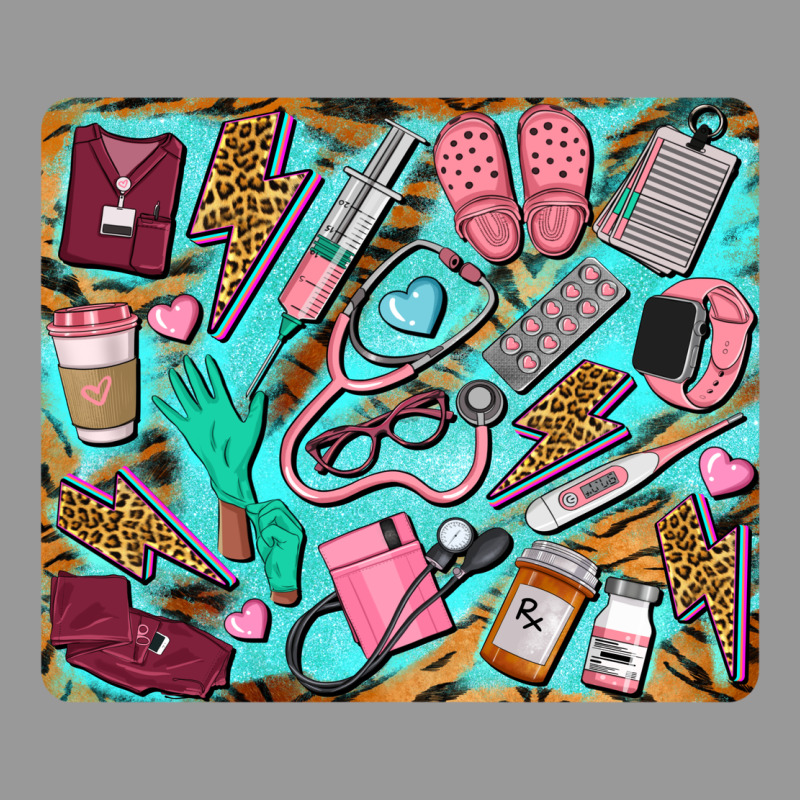 Nurse Mousepad Vintage Hoodie by BarkalooDesign | Teevron