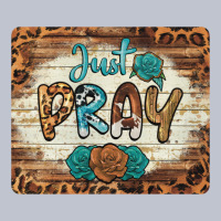Just Pray Mousepad Premium Hoodie | Teevron