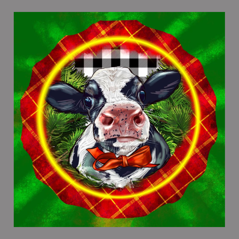 Christmas Baby Holstein Face Vintage Tee by LillyAllenDesigns | Teevron