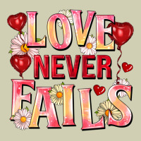 Love Never Fails Heavy Core Tee | Teevron