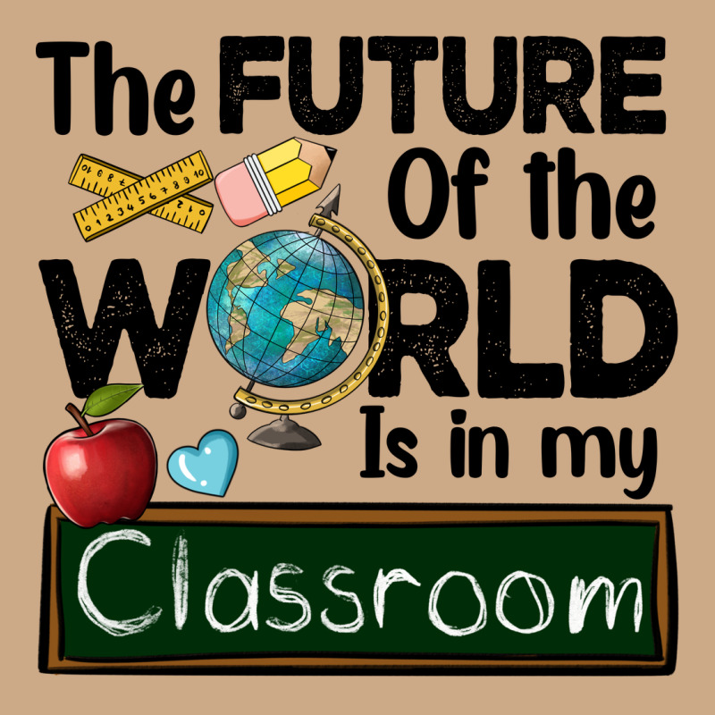 The Future Of The World Is In My Classroom Vintage Hoodie by BarkalooDesign | Teevron