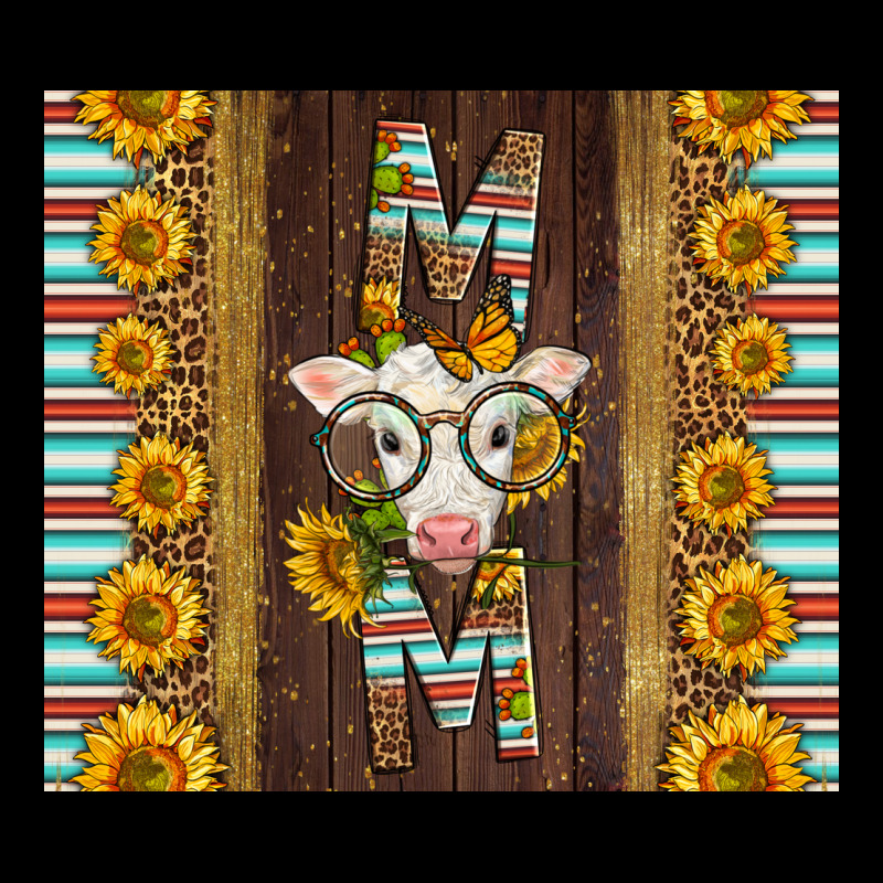 Western Baby Calf Mom Ladies Tee by LillyAllenDesigns | Teevron