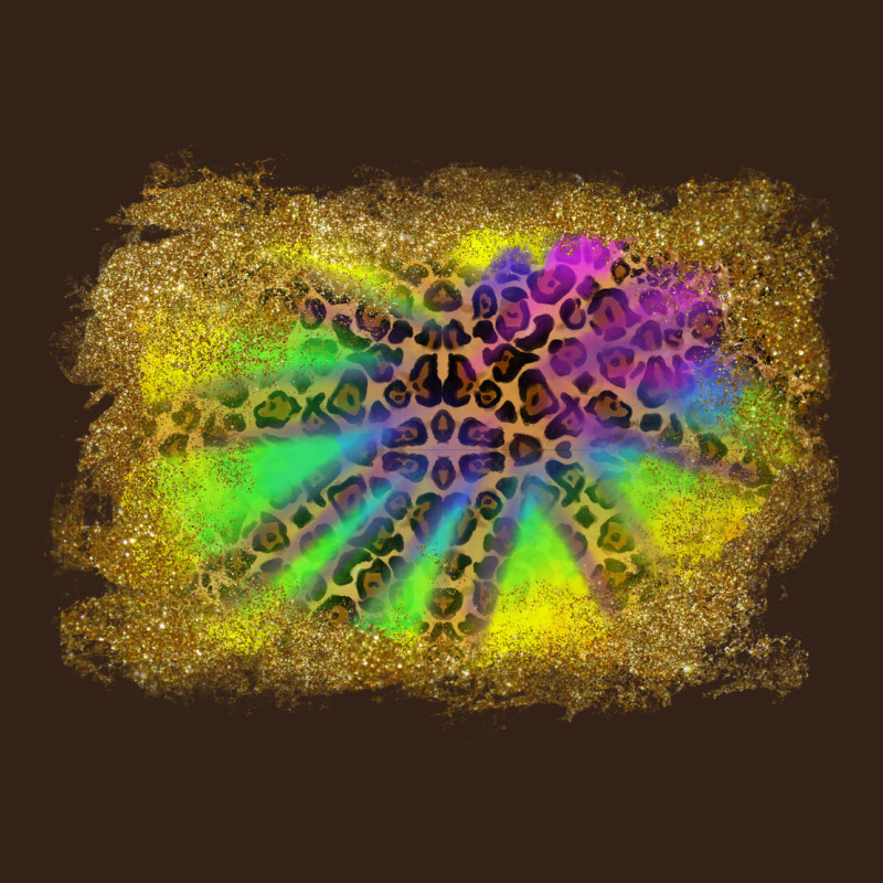 Colorful Glitter Leopard Background Heavy Core Tee by RanaPortraitStore | Teevron