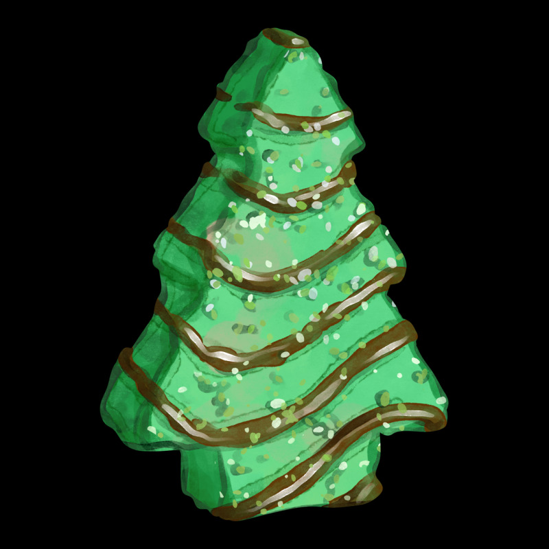Green Christmas Cake Heavy Core Tee by FaDigitalArtStudio | Teevron