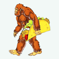 Bigfoot Carrying Taco Premium Hoodie | Teevron