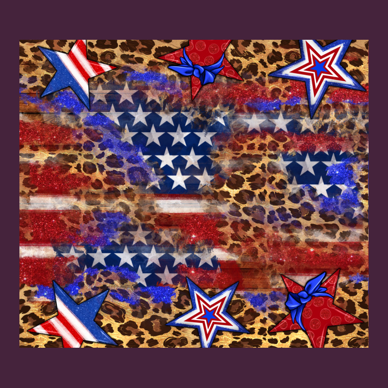 American Flag And Star Leopard Long Sleeve Tee by Artiststas | Teevron