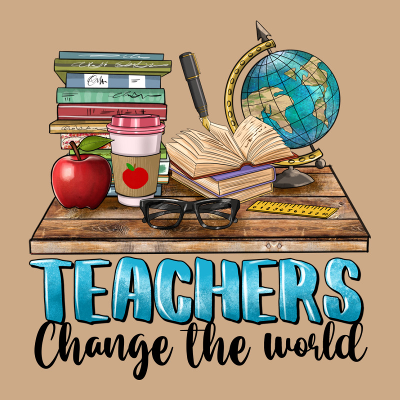 Teachers Change The World Vintage Hoodie by BarkalooDesign | Teevron
