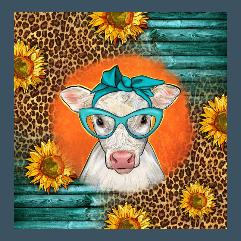 Charolais Cow Urban Heavy Tee by LillyAllenDesigns | Teevron
