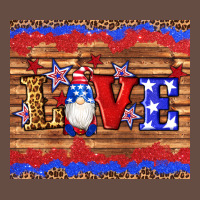 American Flag Gnomes Love Star Leopard Glitter Long Sleeve Tee | Teevron