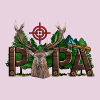 Western Papa Deer Hunting Ladies Tee | Teevron