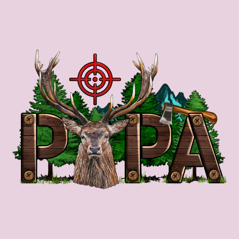 Western Papa Deer Hunting Ladies Tee by LillyAllenDesigns | Teevron