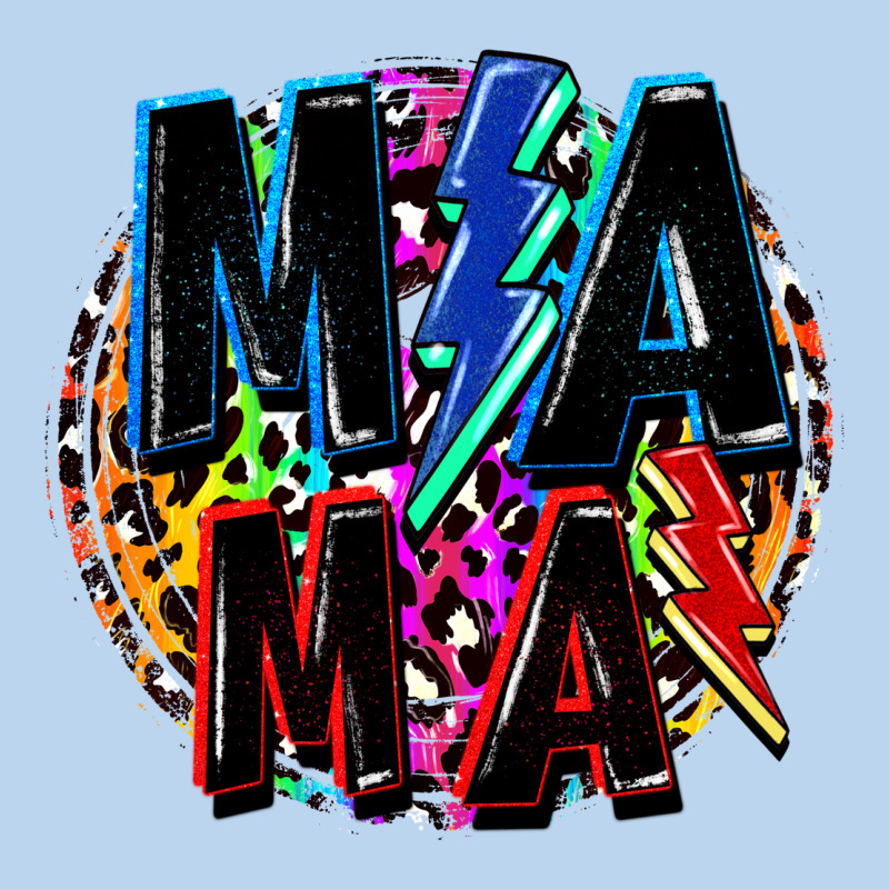 Mama Lightning Bolts Mother's Day Classic Tee by FaDigitalArtStudio | Teevron