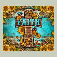 Western Faith Cross Butterfly Ladies Tee | Teevron