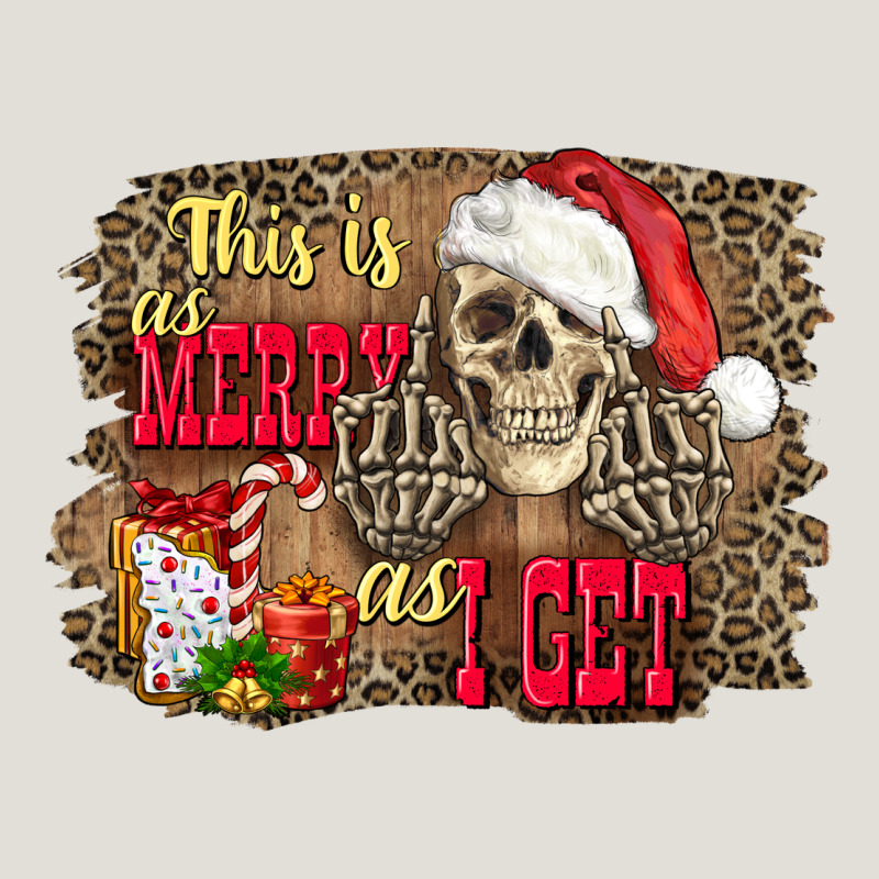 This Is As Merry As I Get Skull Heavy Core Tee by FaDigitalArtStudio | Teevron