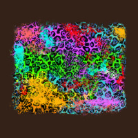Colorful Leopard Background Heavy Core Tee | Teevron