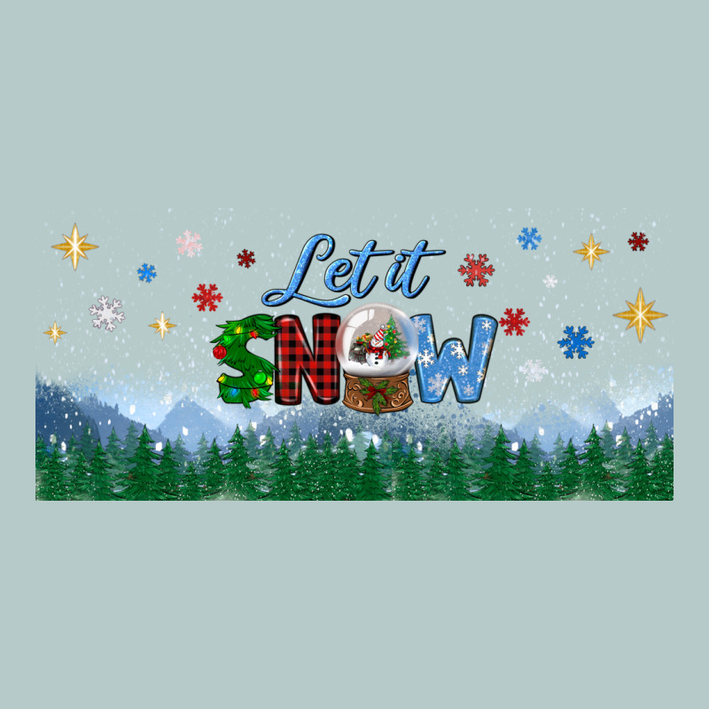 Let It Snow Libbey Glass Heavy Core Tee by BundleAndBundleShop | Teevron