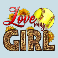 Love My Girl Softball Ladies Tee | Teevron