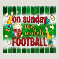 On Sunday We Watch Football Tumbler Heavy Core Tee | Teevron