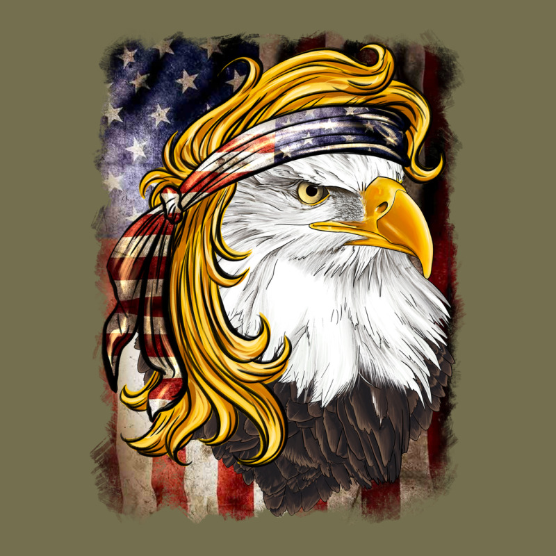 American Mullet   Eagle Vintage Hoodie by BarkalooDesign | Teevron