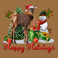 Happy Holidays Baby Deer Vintage Tee | Teevron