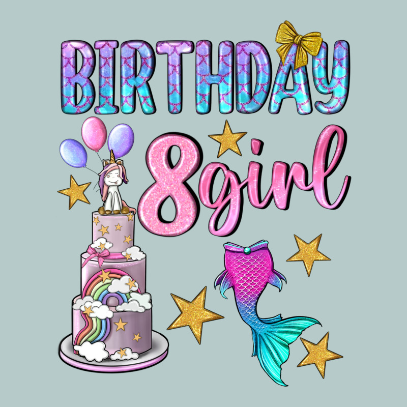 Birthday Girl 8 Heavy Core Tee by BundleAndBundleShop | Teevron