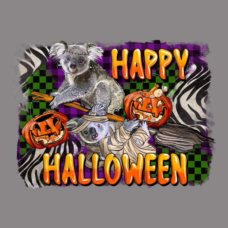 Happy Halloween Koala Vintage Tee by LillyAllenDesigns | Teevron