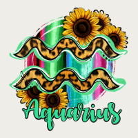 Aquarius Zodiac Sign Sunflower Leopard Serape Zipper Hoodie | Teevron