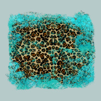 Leopard Turquoise Heavy Core Tee | Teevron